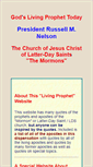 Mobile Screenshot of living-prophet.info